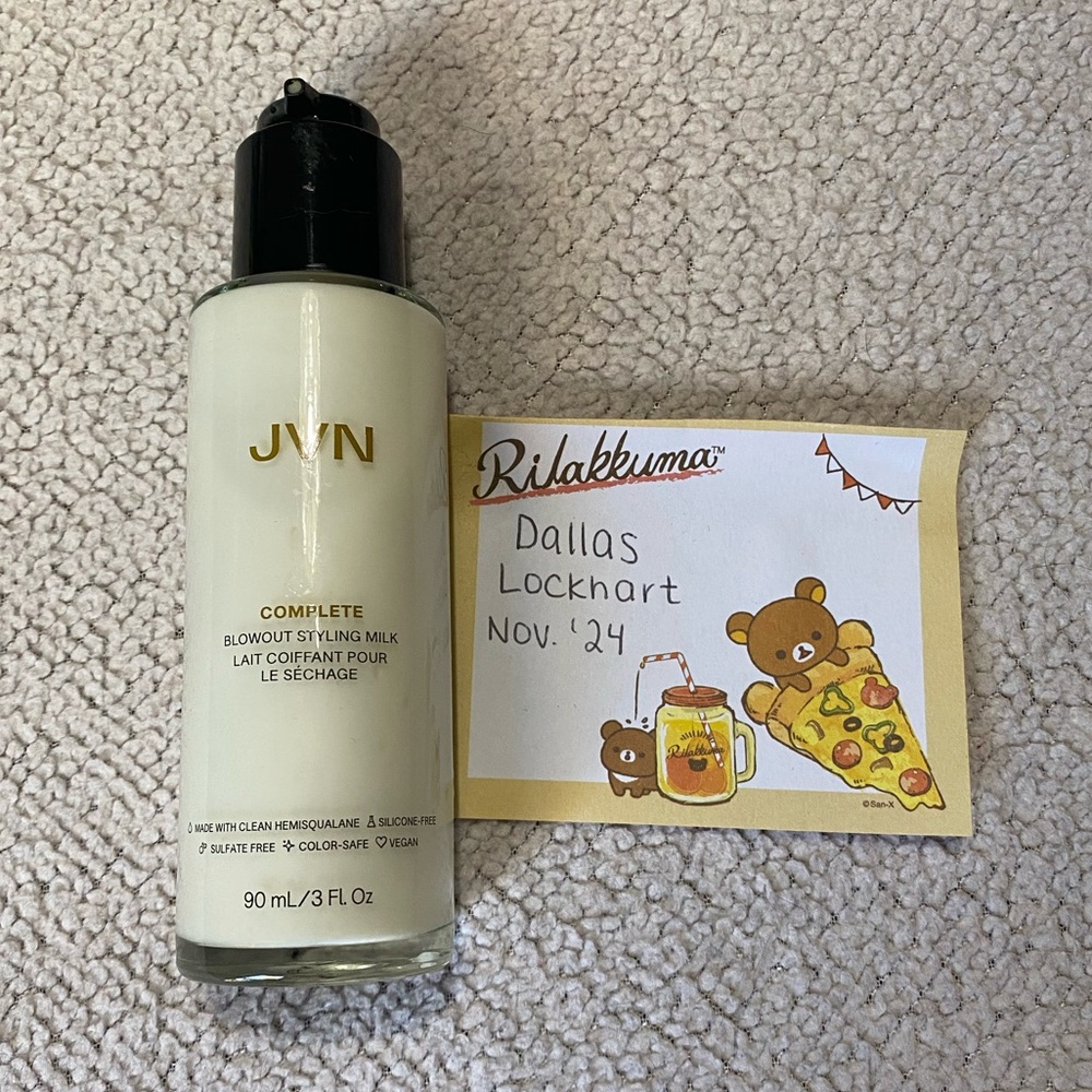 JVN Complete Blowout Styling Milk